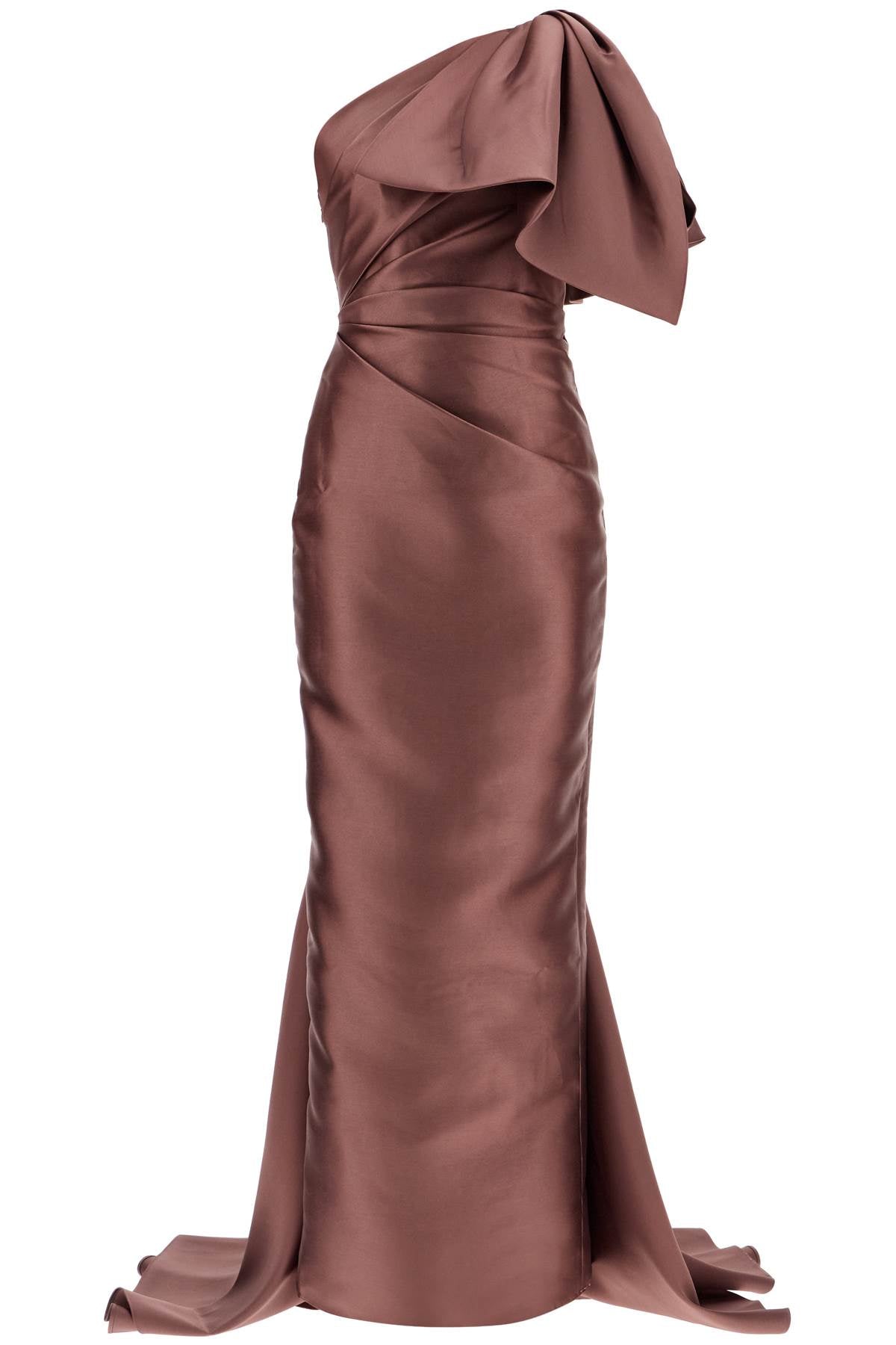 'priya' one-shoulder OS40011 MOCHA