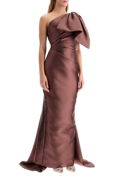 'priya' one-shoulder OS40011 MOCHA