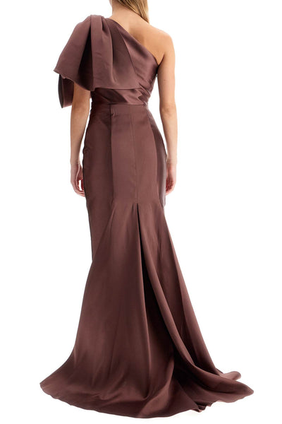 'priya' one-shoulder OS40011 MOCHA