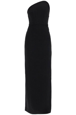 long eve dress OS40017 BLACK