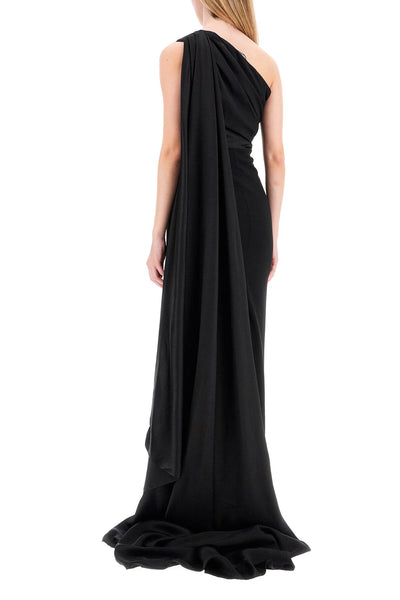 long yeva dress OS41009 BLACK