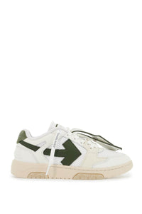 OFF-WHITE OFF-WHITE slim out of office sneakers OWIA276F24LEA001 WHITE | Italystation.com - Shop Now at italystation.com