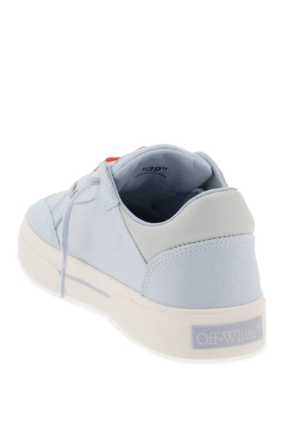 low canvas vulcanized sneakers in OWIA288S24FAB001 LIGHT BLUE