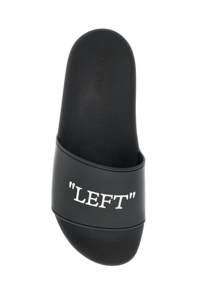 rubber slides for left and right OWIU002C99MAT001 BLACK - WHITE