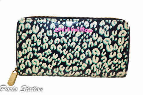 Ready to Wear Limited Edition Louis Vuitton Teal & Beige Vernis Leopar | Italystation.com - Shop Now at italystation.com