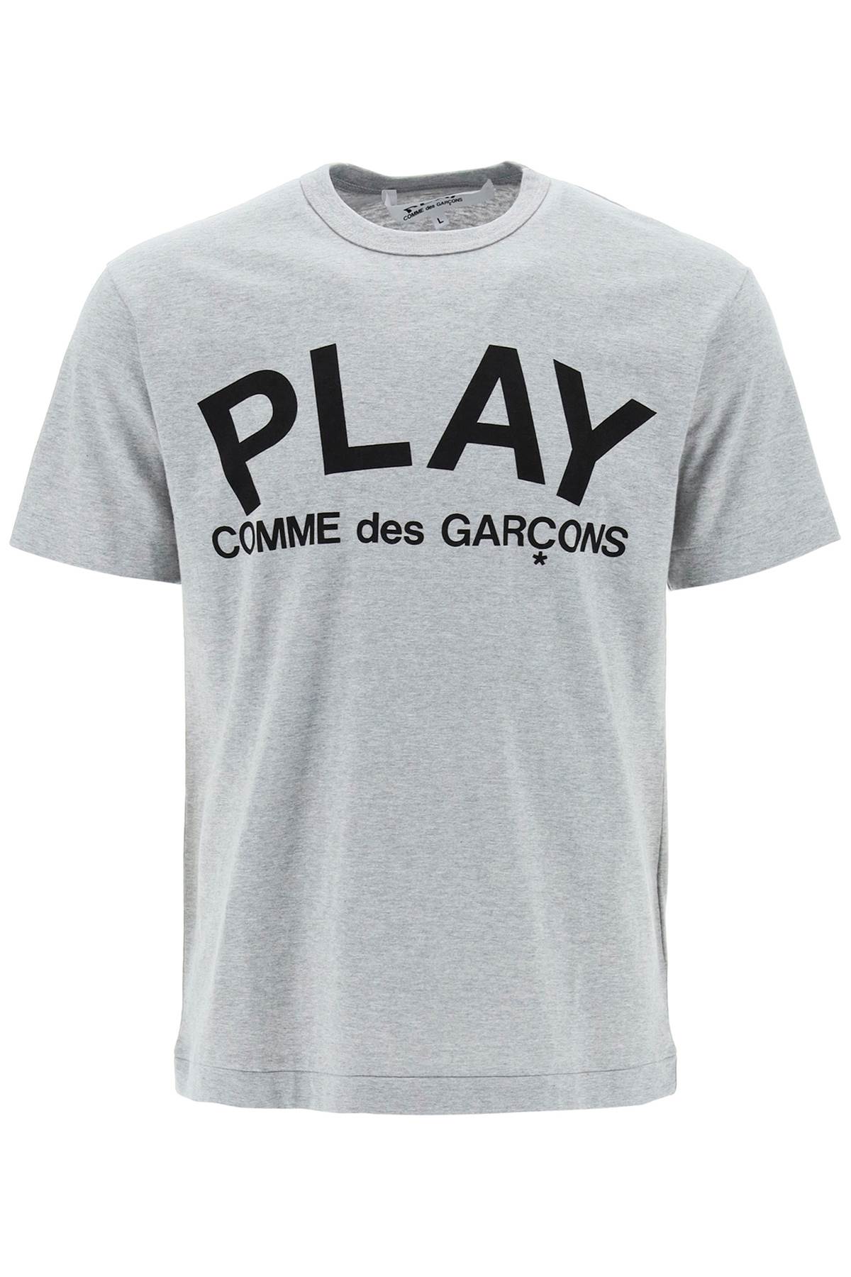 t-shirt with play print AX T080 051 GREY