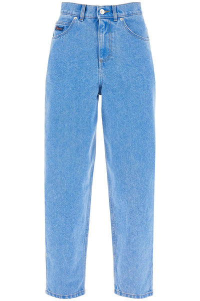 MARNI organic denim cropped jeans in PAJD0513A0 USCW91 COBALT