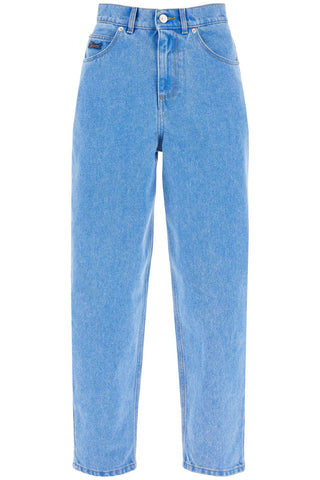 organic denim cropped jeans in PAJD0513A0 USCW91 COBALT