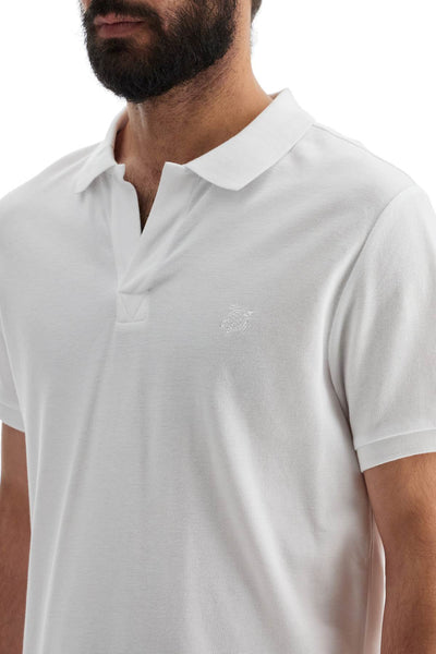 VILEBREQUIN polo shirt with embroidery PALATIN H2N00 N BLA | Italystation.com - Shop Now at italystation.com