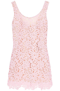 sleeveless mini dress in floral PF24 152S P PINK