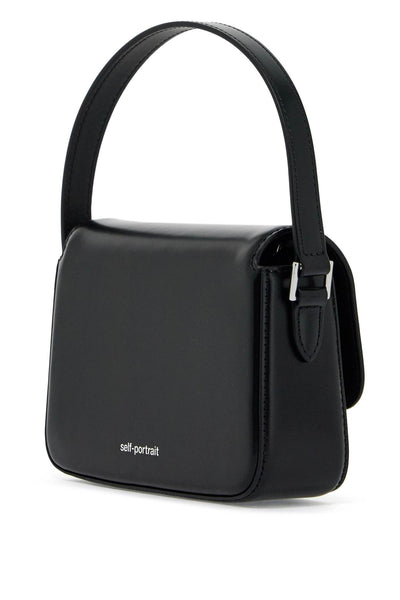 smooth leather micro handbag in 10 words PF24 309S B BLACK