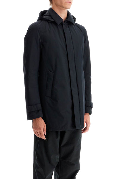 laminar padded carcoat in gore-tex 2l PI00308UL 11123 BLACK