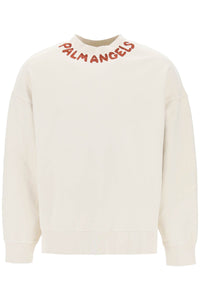 sweatshirt with PMBA026S24FLE002 OFF WHITE RED
