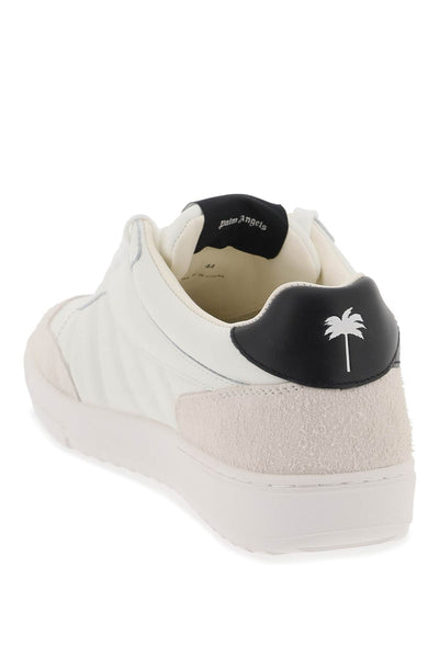 palm beach university sneakers PMIA097R24LEA001 WHITE BLACK