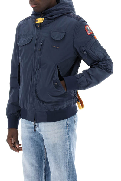 gobi hooded bomber jacket PMJKMA01 BLUE NAVY