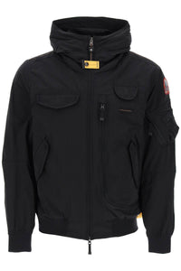 gobi hooded bomber jacket PMJKMA01 BLACK