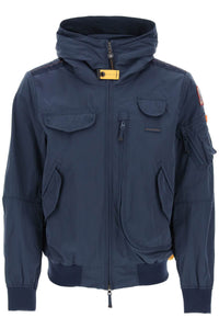 gobi hooded bomber jacket PMJKMA01 BLUE NAVY
