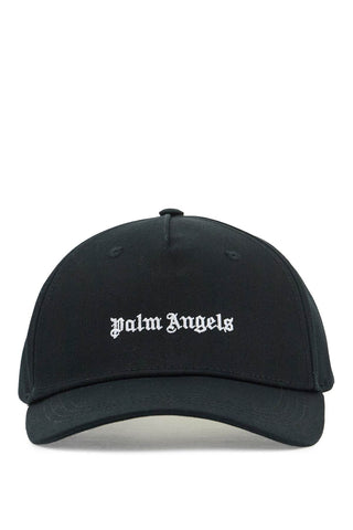 baseball cap with embroidered logo PMLB094C99FAB001 BLACK OFF WHITE