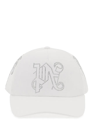 pa monogram baseball cap PMLB094R24FAB002 OFF WHITE OFF WHITE