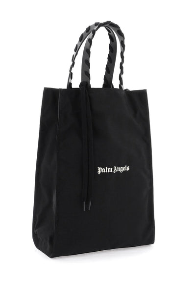 Embroidered logo tote bag with | Shop Now at Italystation.com