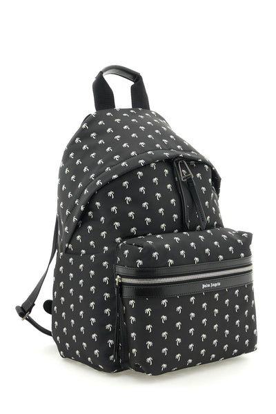 mini palms backpack PMNB015S24FAB001 BLACK WHITE