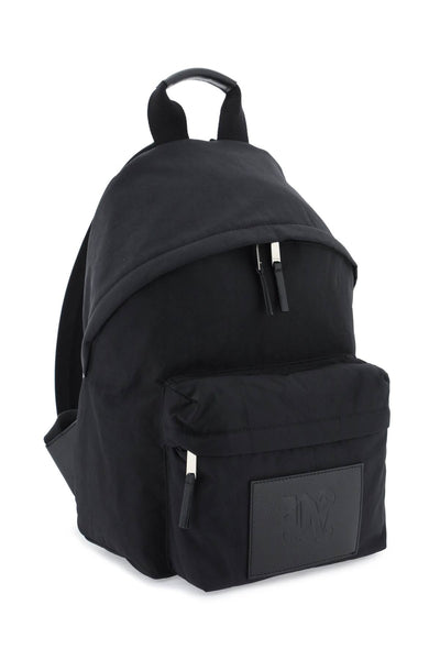 backpack with logo patch PMNB022R24FAB001 BLACK GREY