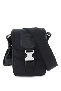 crossbody bag with monogram PMNQ008R24FAB001 BLACK GREY