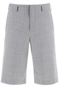 Comme des garcons homme plus pinstriped tailored PM P028 GRAY