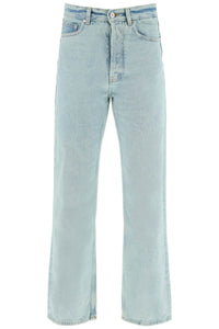 "denim overdyed PMYA040S24DEN001 MINT OFF WHITE