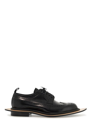 lace-up floating comme des garçons homme plus PN K101 BLACK