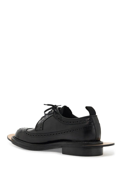 lace-up floating comme des garçons homme plus PN K101 BLACK