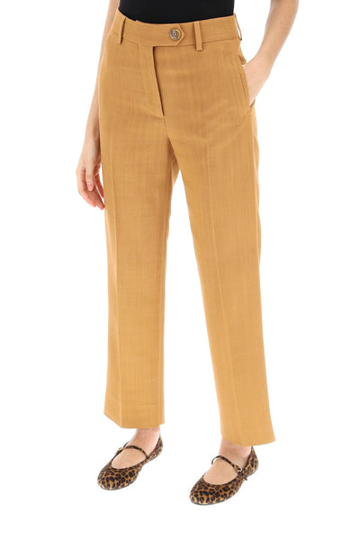 santana peanut nana cropped tailoring pants PPT01 SN PEANUT