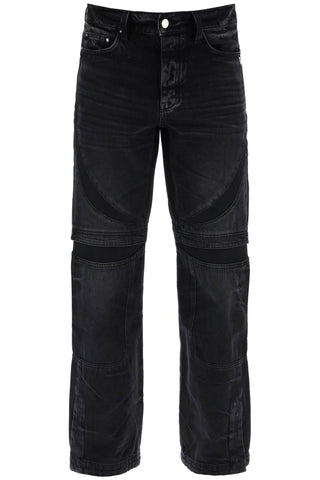mx-3 jeans with mesh inserts PS24MDF009 FADED BLACK