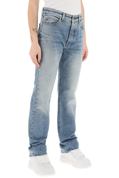 straight cut jeans PS24WDF003 WORN INDIGO