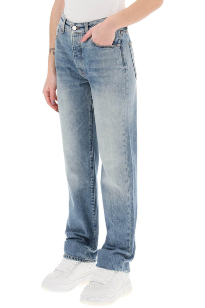 straight cut jeans PS24WDF003 WORN INDIGO
