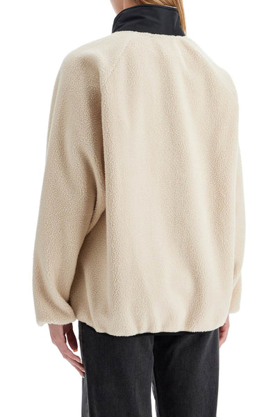 island fleece sweatshirt in PSAIF M27845 ECRU