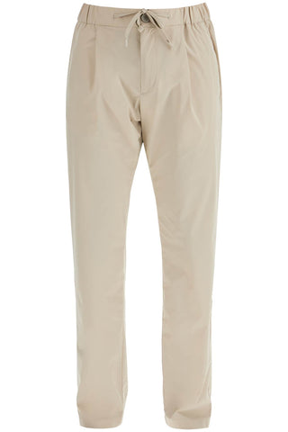 beige nylon straight pants PT000077U 12691Z CHANTILLY