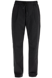 high-waisted black nylon women's pants PT000077U 12691Z NERO