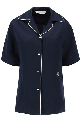 short-sleeved pajama PWGG005S24FAB002 NAVY BLUE