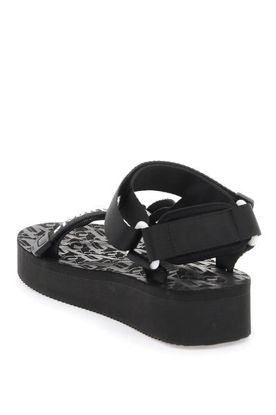 palm angels x suicoke dep PWIH027S24MAT001 BLACK WHITE