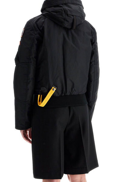 gobi bomber jacket in oxford nylon PWJKMA31 BLACK