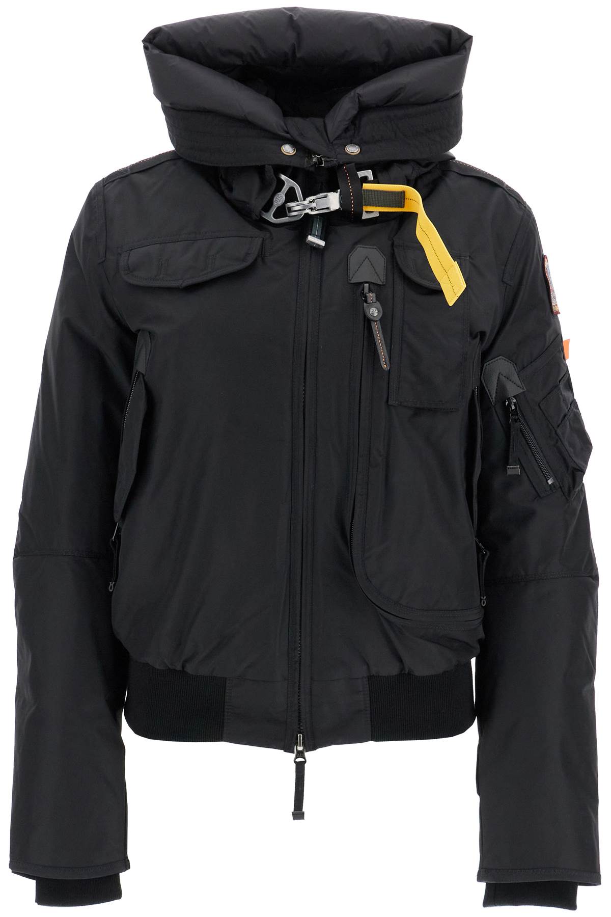 gobi bomber jacket in oxford nylon PWJKMA31 BLACK