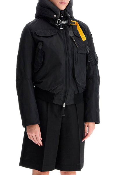 gobi bomber jacket in oxford nylon PWJKMA31 BLACK