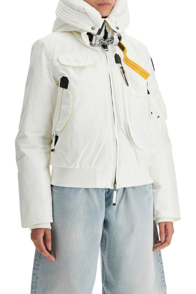 gobi bomber jacket in oxford nylon PWJKMA31 PURITY