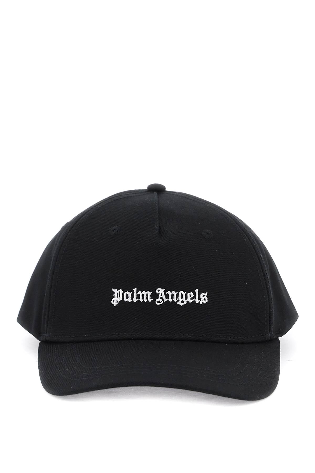 embroidered logo baseball cap with PWLB031S24FAB002 BLACK OFF WHITE