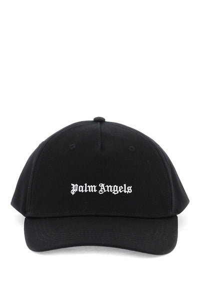 embroidered logo baseball cap with PWLB031S24FAB002 BLACK OFF WHITE