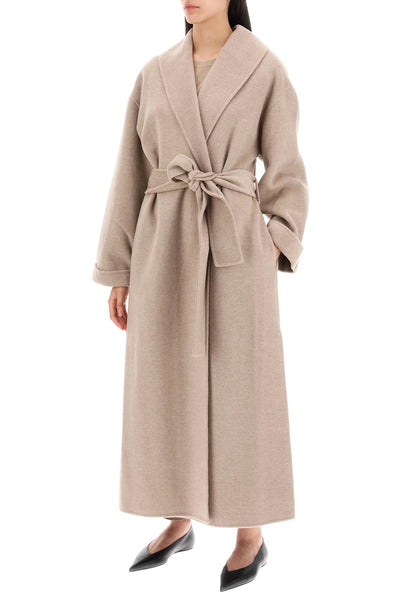 trullem wool coat Q71360005Z GREY BROWN MELA