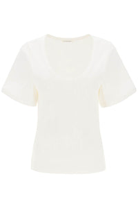 lunai ribbed t-shirt Q71679014 SOFT WHITE