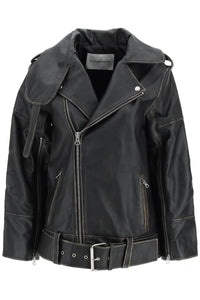 beatrisse leather jacket Q71742001Z BLACK