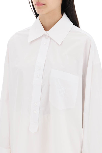 By malene birger maye tunic-style shirt Q71873041 PURE WHITE